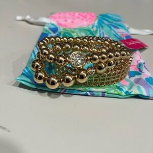 Lilly Pulitzer 3 pc bracelet set